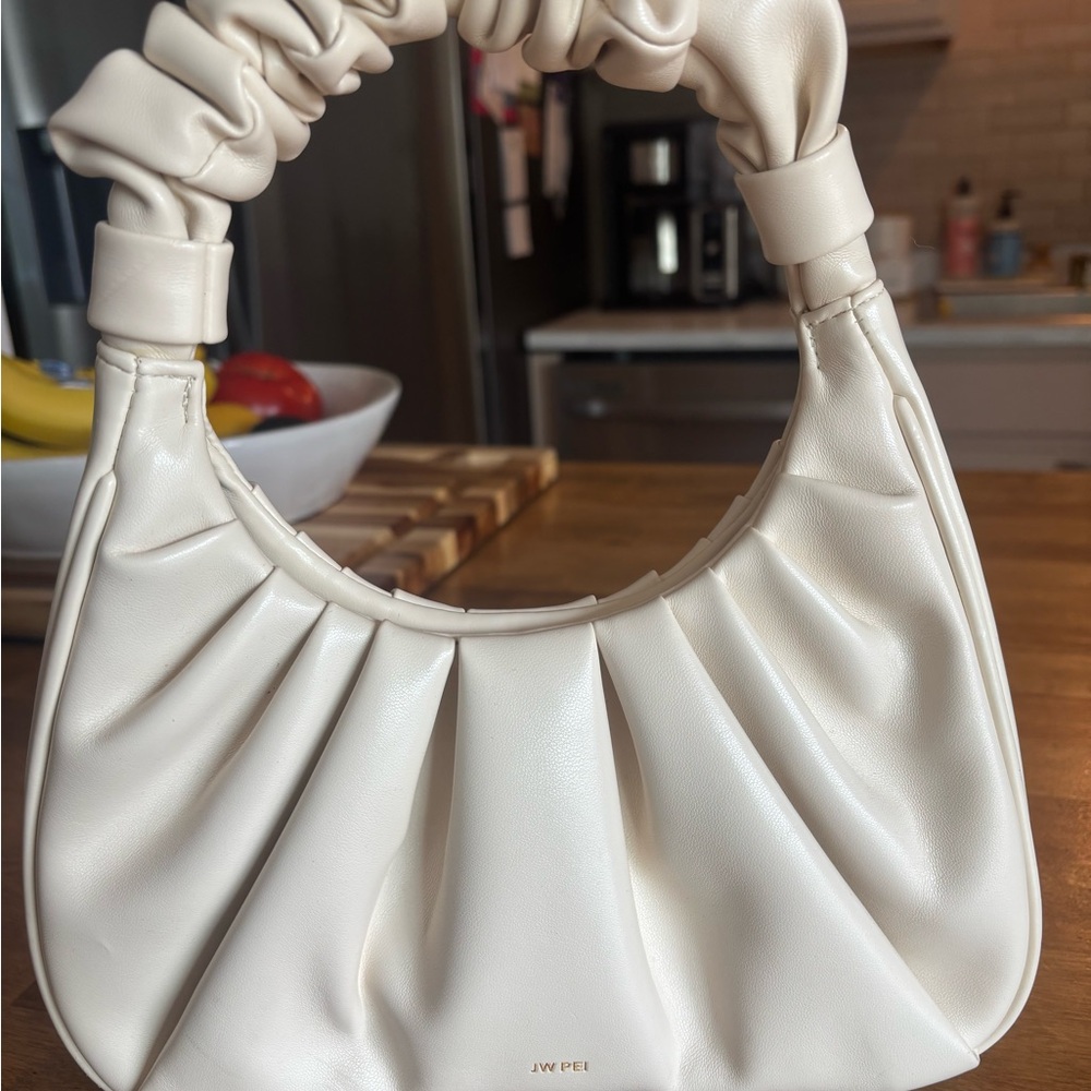 JW Pei White Shoulder Bag
